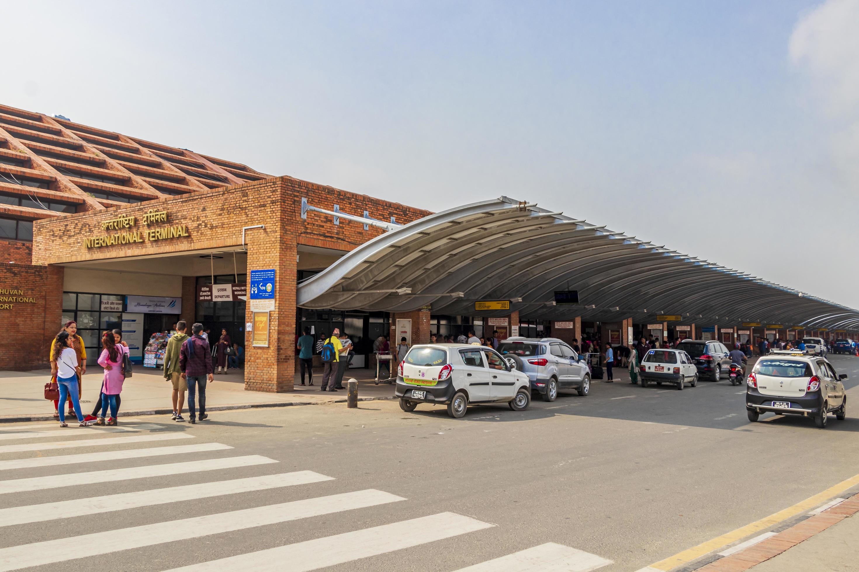 ARRIVAL AT KATHMANDU AIRPORT