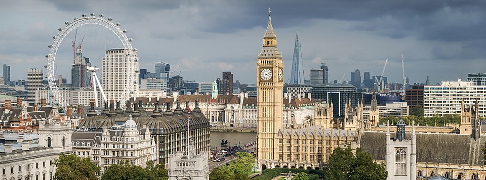 Arrive into London, the capital of England and the United Kingdom.
