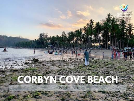 Pick up from Airport, Corbyn’s Cove Beach, Cellular jail and Sound and Light show