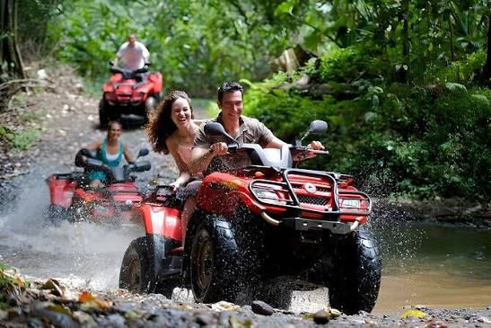 ATV Ride – 1 Hours (Couple Bike) + Sari Timbul Restro + Pura Taman Pecampuhan Sala + Inter Hotel Transfer