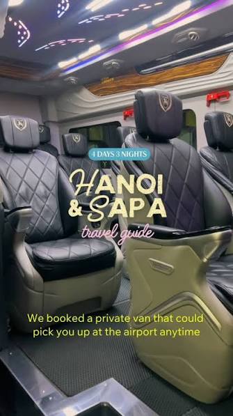 HA NOI ARRIVAL - TRANSFER TO SAPA BY SLEEPER BUS